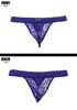 BravePerson Sexy Underwear Men's T-Back Underwear, Low-Rise (Size Small, Red)