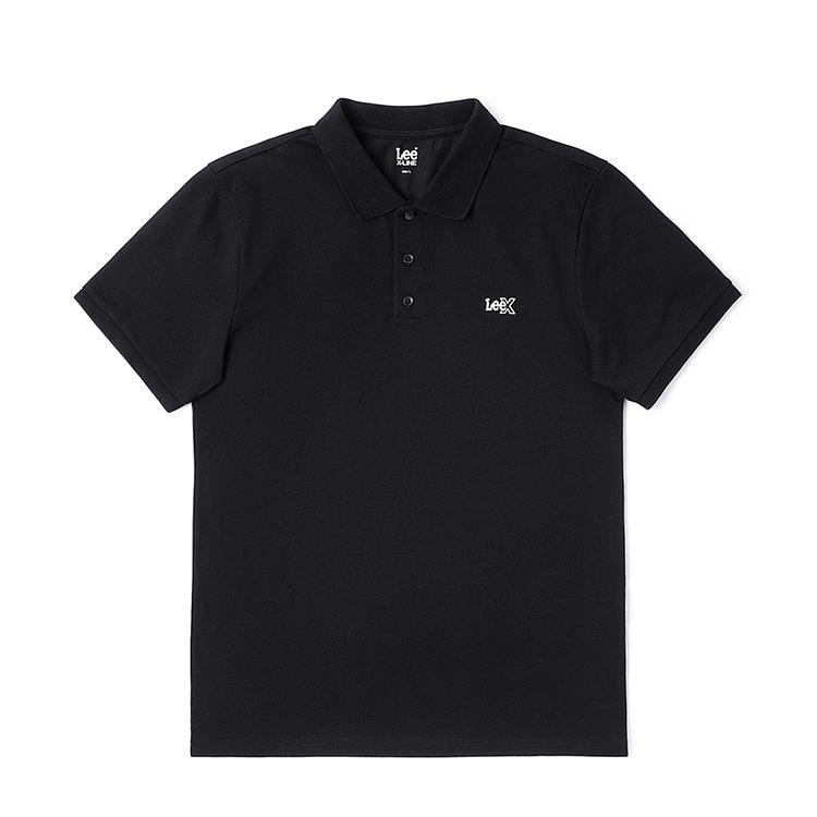 Lee SS25 Polo Shirt Unisex Black LMT009839205143K11000