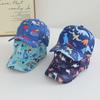 Children's hats men and women dinosaur excavator pirate racing cap spring and autumn sun visor baseball cap