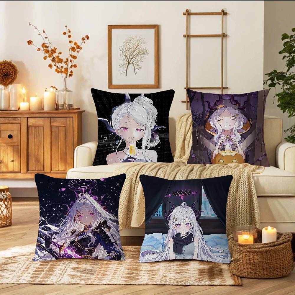 Anime Sorasaki Hina Pillow Cover For Bedroom Room And Living Room Sofa Decorative Cushion Cover