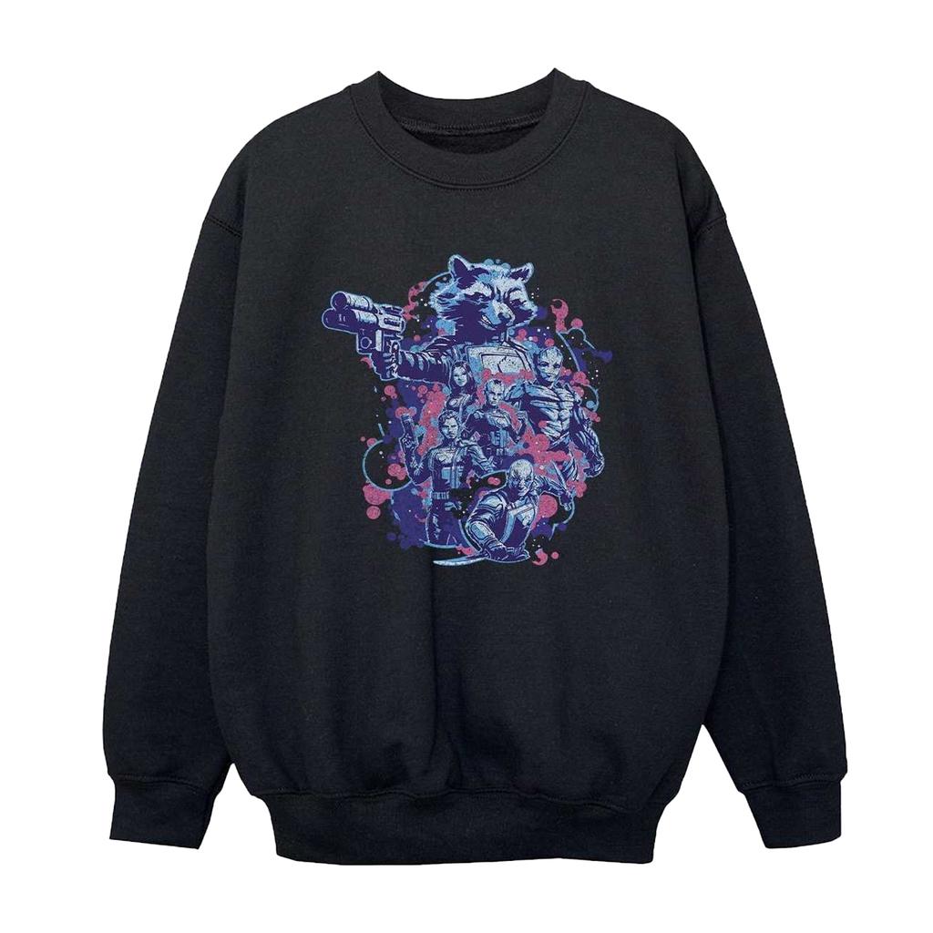 Guardians Of The Galaxy Volume 3 Boys Group Pose Sweatshirt