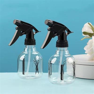 250ML Hairdressing Spray Bottle Salon Barber Hair Tools Water Sprayer Transparent Make-up Style Portable Plastic Spray Bottles
