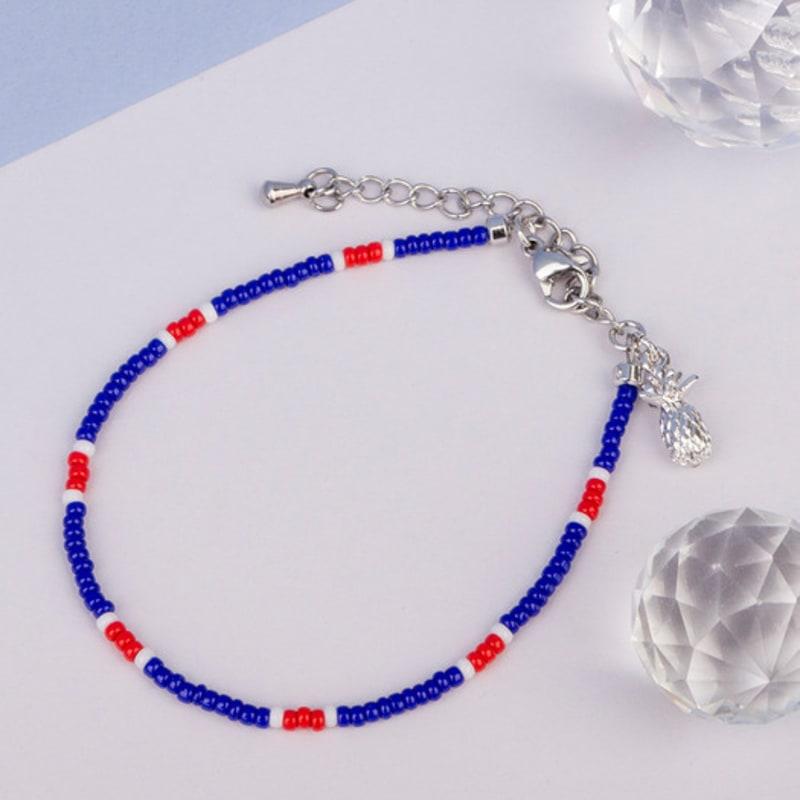 AUGUST ALICE Seed Pineapple Blue Bracelet