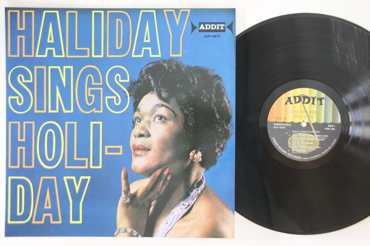 

LP Record PAULA HALIDAY - Haliday Sings Holiday FSR709 FRESH SOUND Spain Jazz Used