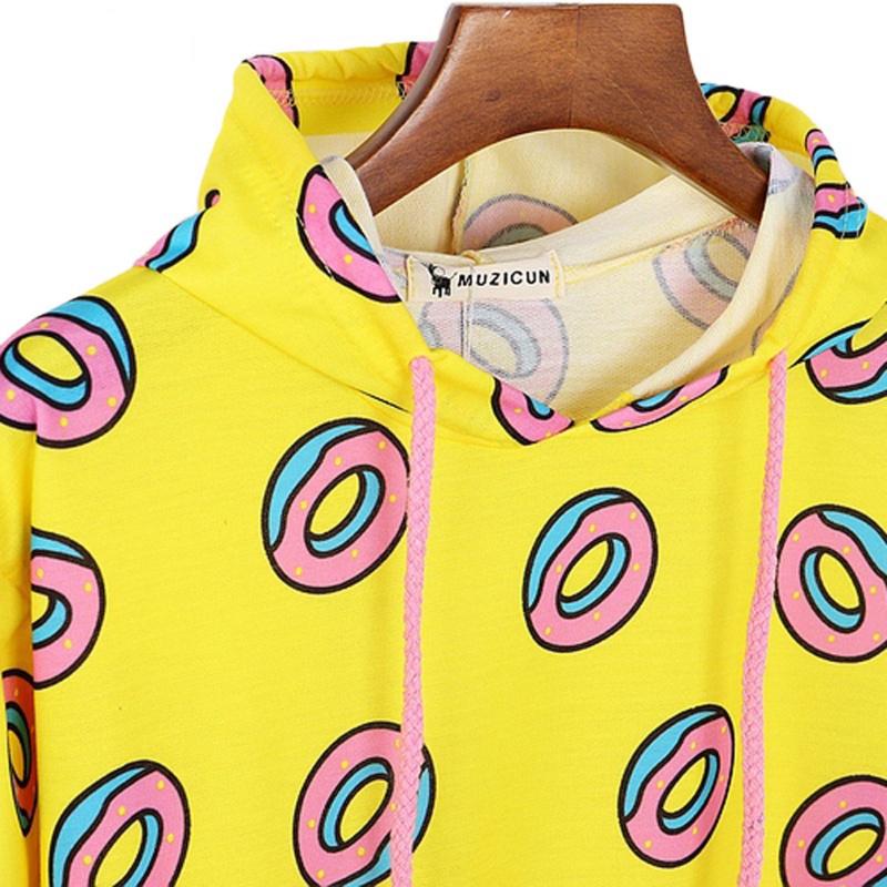 Hoodie Jungkook Yellow Donut Hoodie Kpop Buy Women Donut