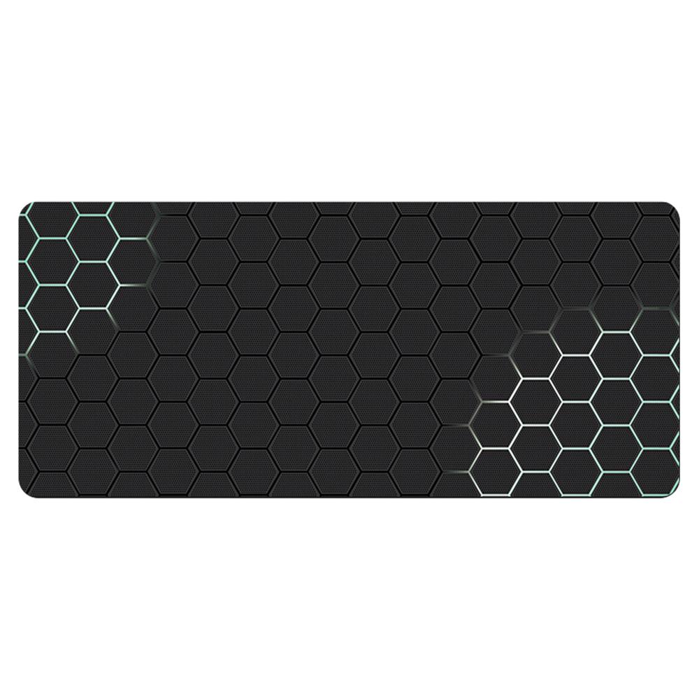 

400x900x3mm Rubber Mouse Pad Honeycomb Pattern E-sport Gaming Desktop Mat Style 1