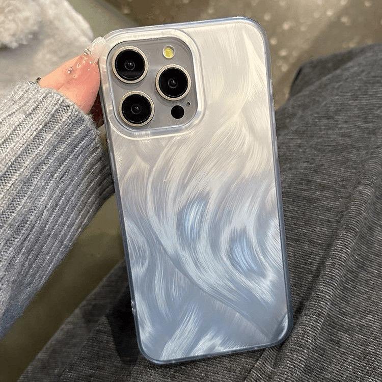 

Мягкий серебристый мягкий чехол с струящимся светящимся градиентом для iPhone 15 14 Pro Max 13 12 Pro 11 x XR Xs Candy, милый прозрачный чехол на iPhone iPhone XS Max