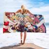 K-Kagamine-Len Microfiber Printed Beach Towel Mountain Climbing Yoga Beach Swimming Running Absorbent Soft Towel