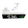 Wall-Mounted Sound Level Meter: Decibel Noise Detector