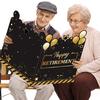 Extra Large Greeting Card Creative Shape Bright Color Jumbo Retirement Card Big Guest Book Party Decoration