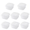 8 Compartment Refrigerator Box Set Space-saving Box Space-saving Containers 32*32*24cm Refrigerator Storage Box