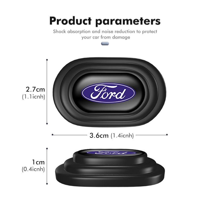 AAAMM1 4/8/12PCS Car Door Shock Absorber Pads Universal Anti Collision Gasket Buffer For Ford Focus mk2 mk3 mk4 Fiesta Ranger Mondeo