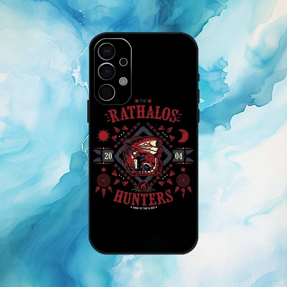 

Game Monster Hunter Phone Case For Samsung S25,S24,S21,S22,S23,S30,Ultra,S20,Plus,Fe,Lite,Note,10,9,5G Black Cover Samsung S24