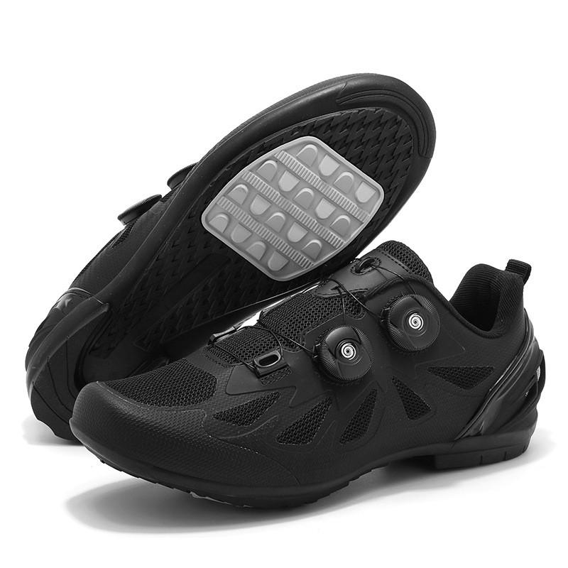 Unisex Cycling Shoes Road Mountain Bikes Stiff Sole Clipless Compatible Lightweight Performance Footwear
