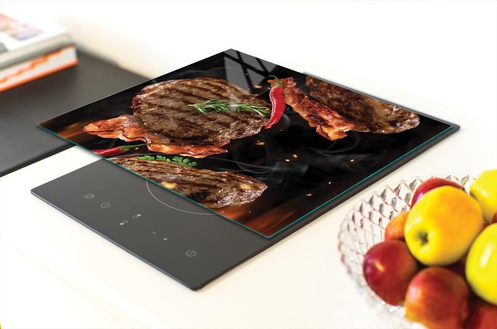 SZKLANA DESKA DO KROJENIA 40x30 GRILL