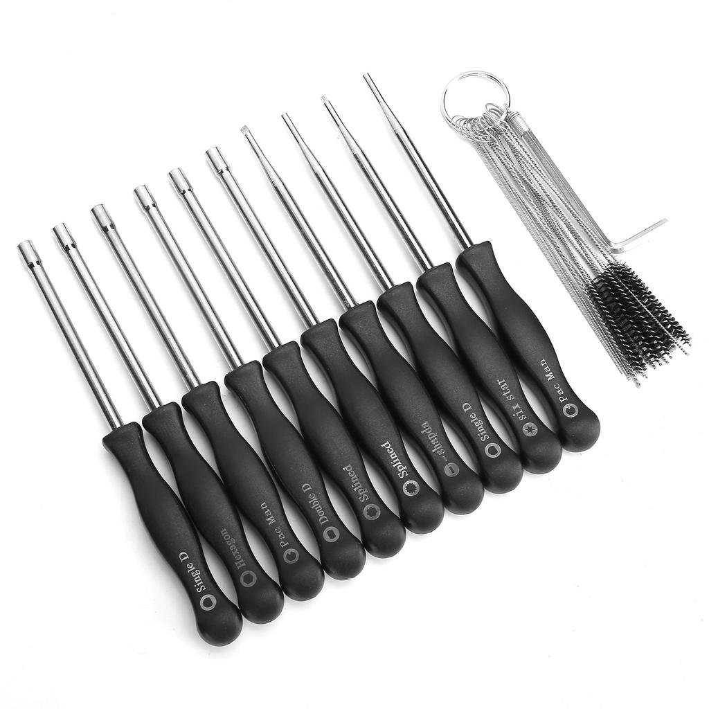 Forgasserjusteringsverktøysett Forgassermotor Tune Up Justeringsverktøy for Hageutstyr