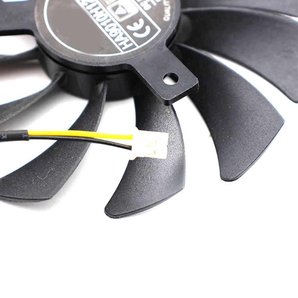 0.57AMP DC 12V HA9010H12F-Z 2Pin GTX1050 Ti Cooler Fan For MSI Geforce GTX 1050Ti 4G OC GTX 1050 2G Graphic Card Cooling Fan