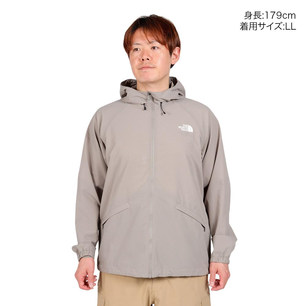 The North Face TNF Be Free Mineral Size L Jacket, Gray,