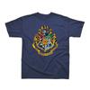 HARRY POTTER Chlapecké tričko Bradavice Crest Gold Ink