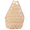 3pcs Retro Storage Box Bamboo Woven Fruit Basket Multi-functional Gift Packaging Basket  Wedding