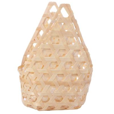 3pcs Storage Supplies Bamboo Woven Gift Packaging Basket Retro Creative Storage Box Natural Handmade Fruit Basket Pastry