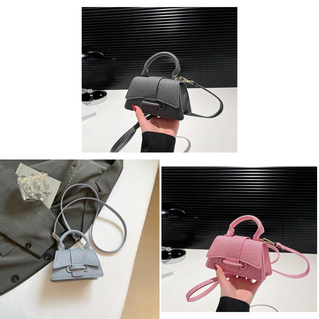 Pu Small Square Bag For Women With Single Shoulder Strap For Daily Wear