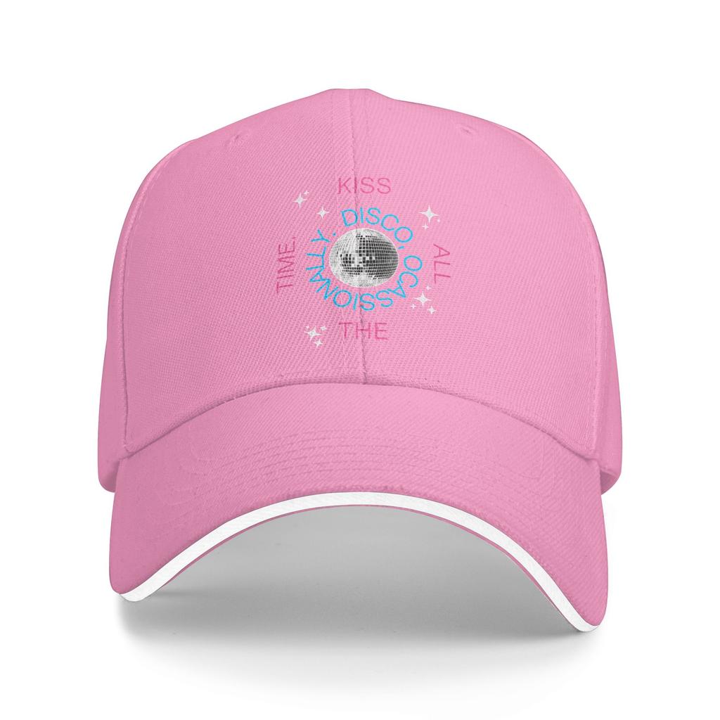 Summer Casual Baseball Cap Kiss All the Time Outdoor Trucker Hat For Couple Women Sunscreen 2026 Music Classic Baseball Caps