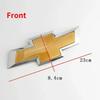 Car Front Grille Emblem for Chevrolet Captive Equinox Cruze Spark Camaro Aveo Silverado Malibu Sail Badge Rear Trunk Stickers