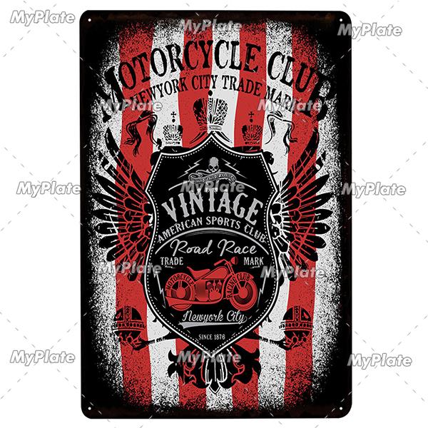Motorbike Metal Sign Vintage Plaque Tin Sign Wall Decor For Garage Plate Crafts Art Ride Or Die Poster Gift Custom Drop Shipping