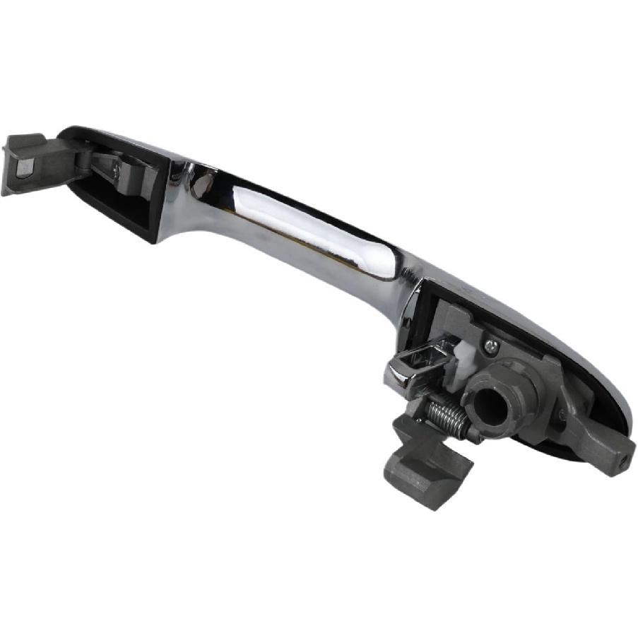 735592026 735592012 Left Right Car Outer Door Handle Compatible For Fiat/500 2007-2020 Compatible For Alfa Romeo/147 2000-2010(A Pair)