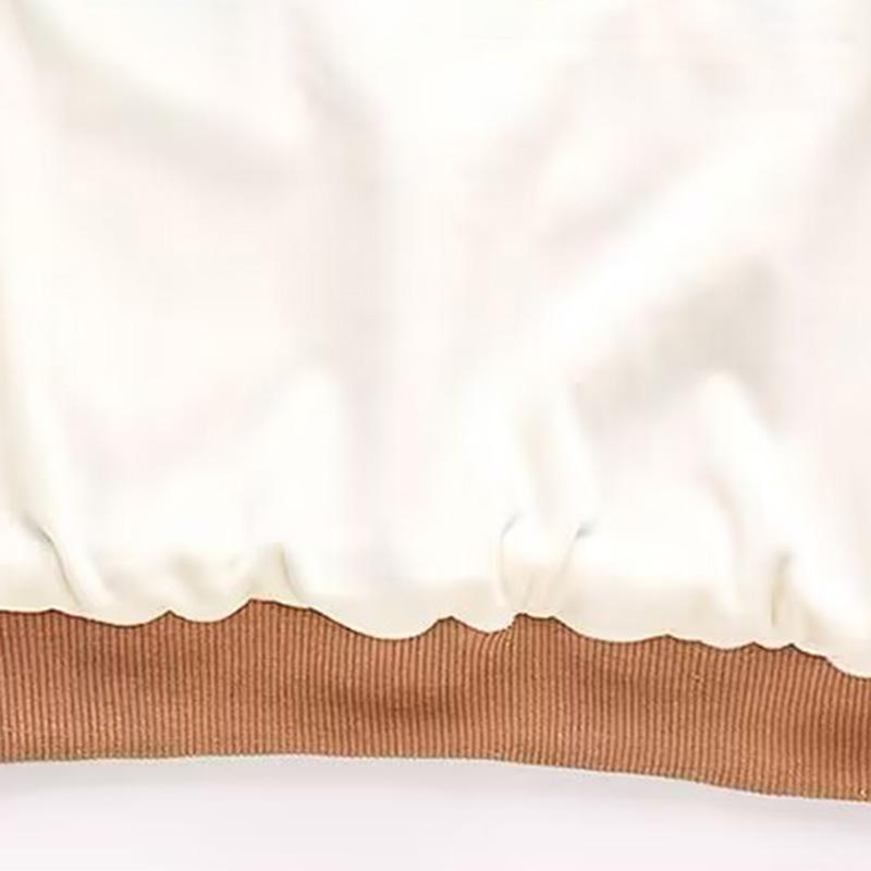 Children's Zippered Coat Printed Plush Kids Hooded Jacket