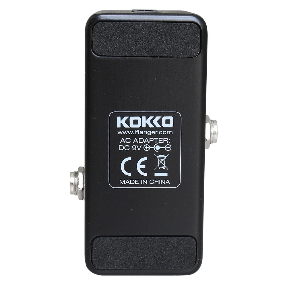 KOKKO Tuner Effect Electric Guitar Tuner Pedal with LED Display True Bypass Guitar Effects Pedal Instrument Accessories