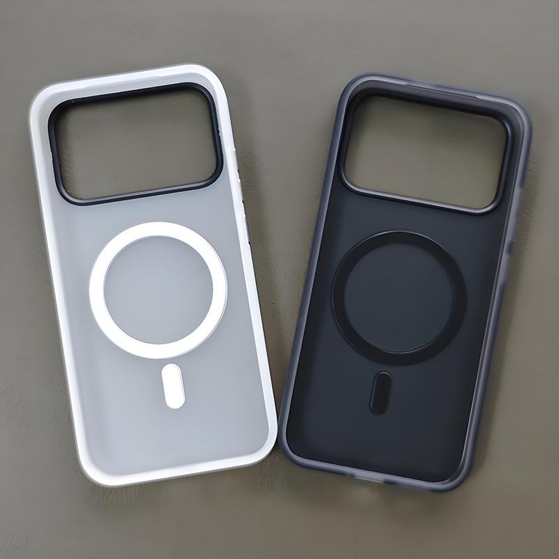 Étui de Protection Magnétique Fin Noir Mat Translucide Givré de Luxe pour Xiaomi Poco F9 F8 Pro Ultra Léger Toucher Peau de Bébé Housse de Protection Téléphone