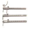Dental Orthodontic Sliding Caliper Dental Implant Measuring Gauge Caliper Ruler  Stainless Steel