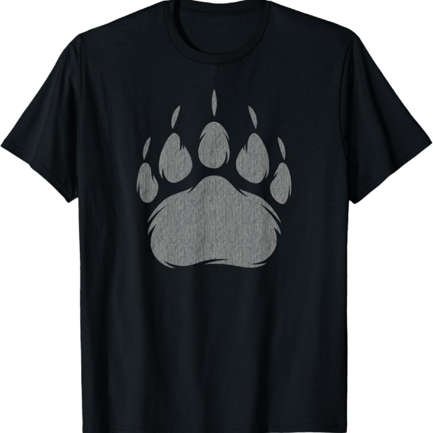 

Gay Men, Bear Community secret, Bear Paw discrete T-Shirt XXXXXL чорний