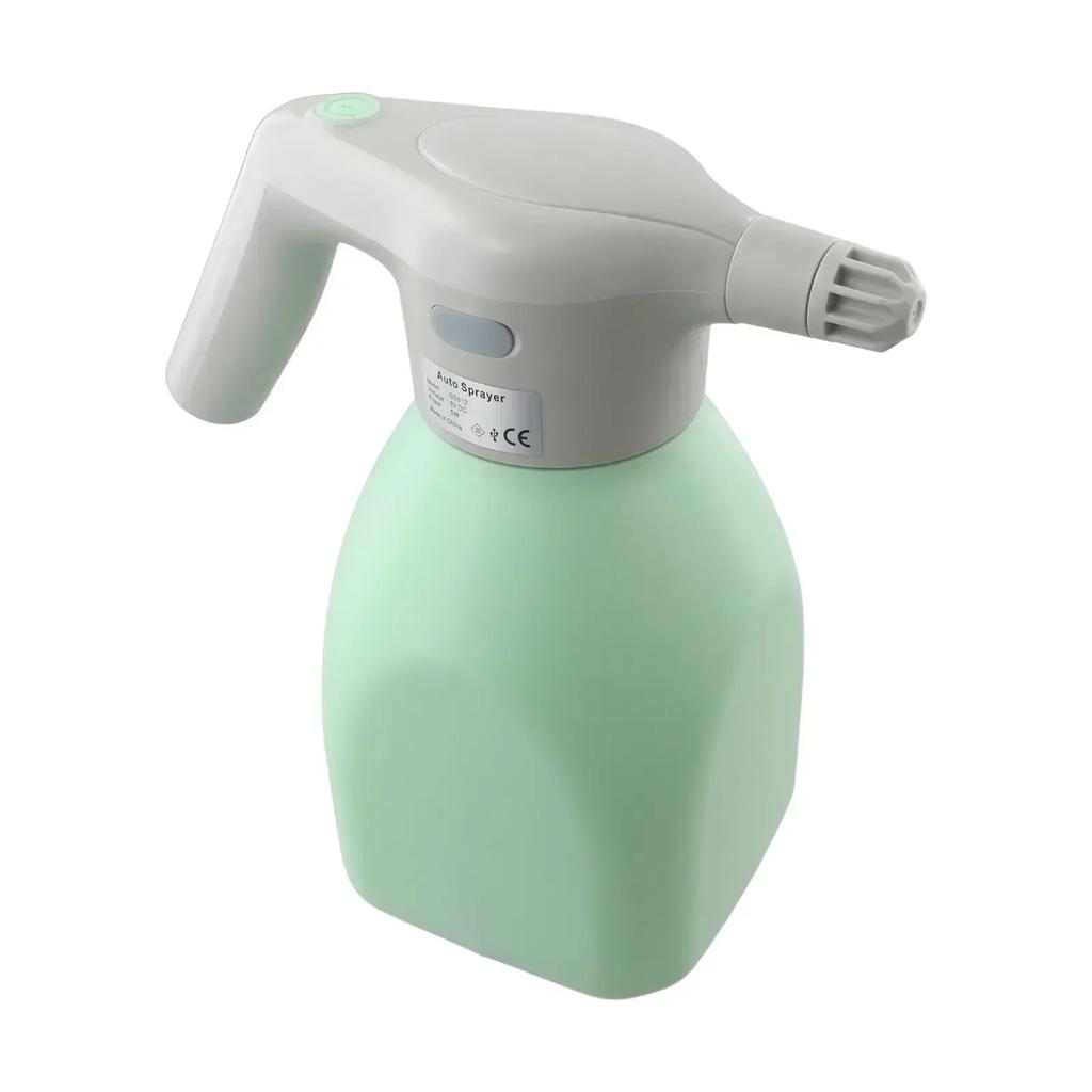 Garden Spray Bottle Electric 1 5L Capacity with Dual Function Spray and Stream Modes for Quick and Reliable Plant Watering Tasks