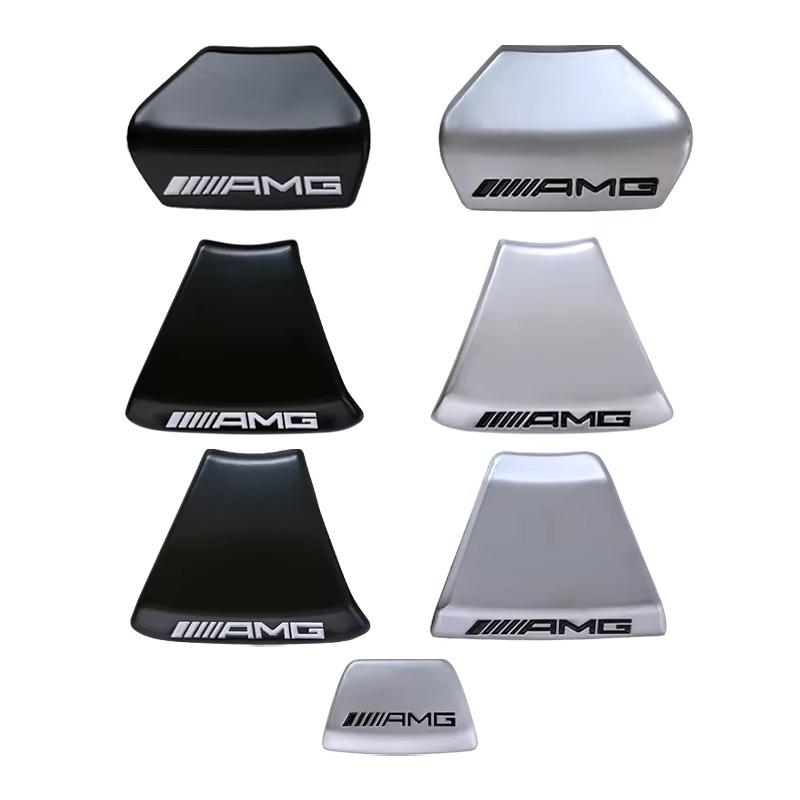 GOX3   Car Emblem Steering Wheel Sticker Decoration For Mercedes Benz AMG Smart Maybach W204 GLC CLA W205 W203 Interior Mouldings GE538