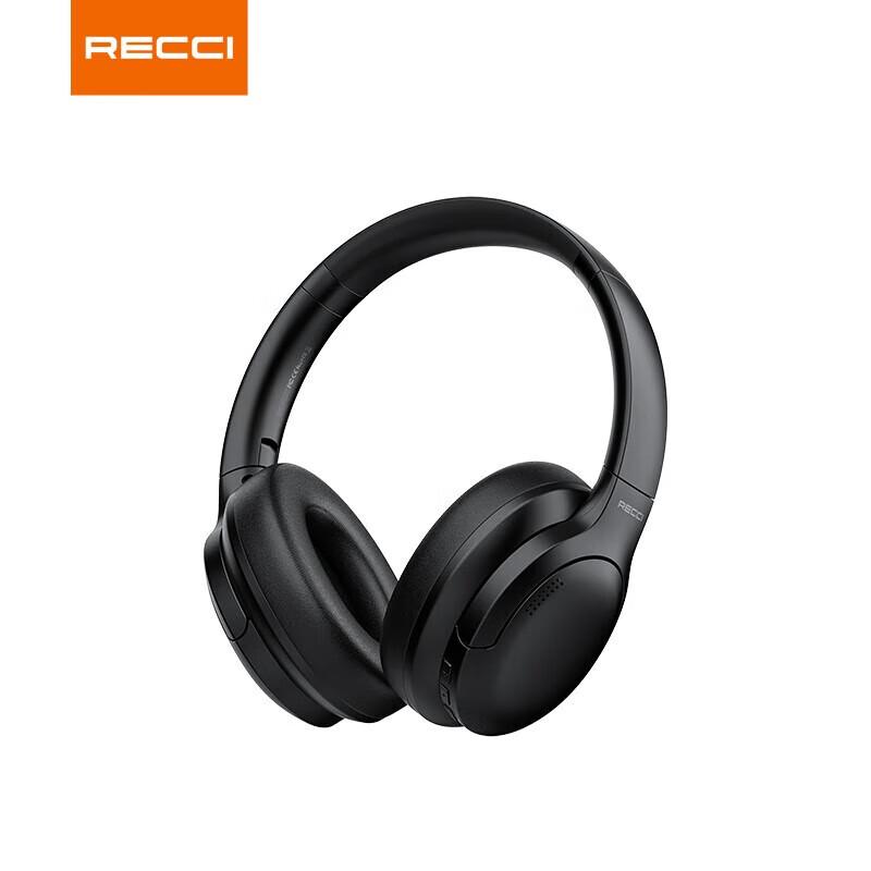 Recci REP-W59 Over-Ear Wireless Bluetooth Noise-Cancelling Headphones