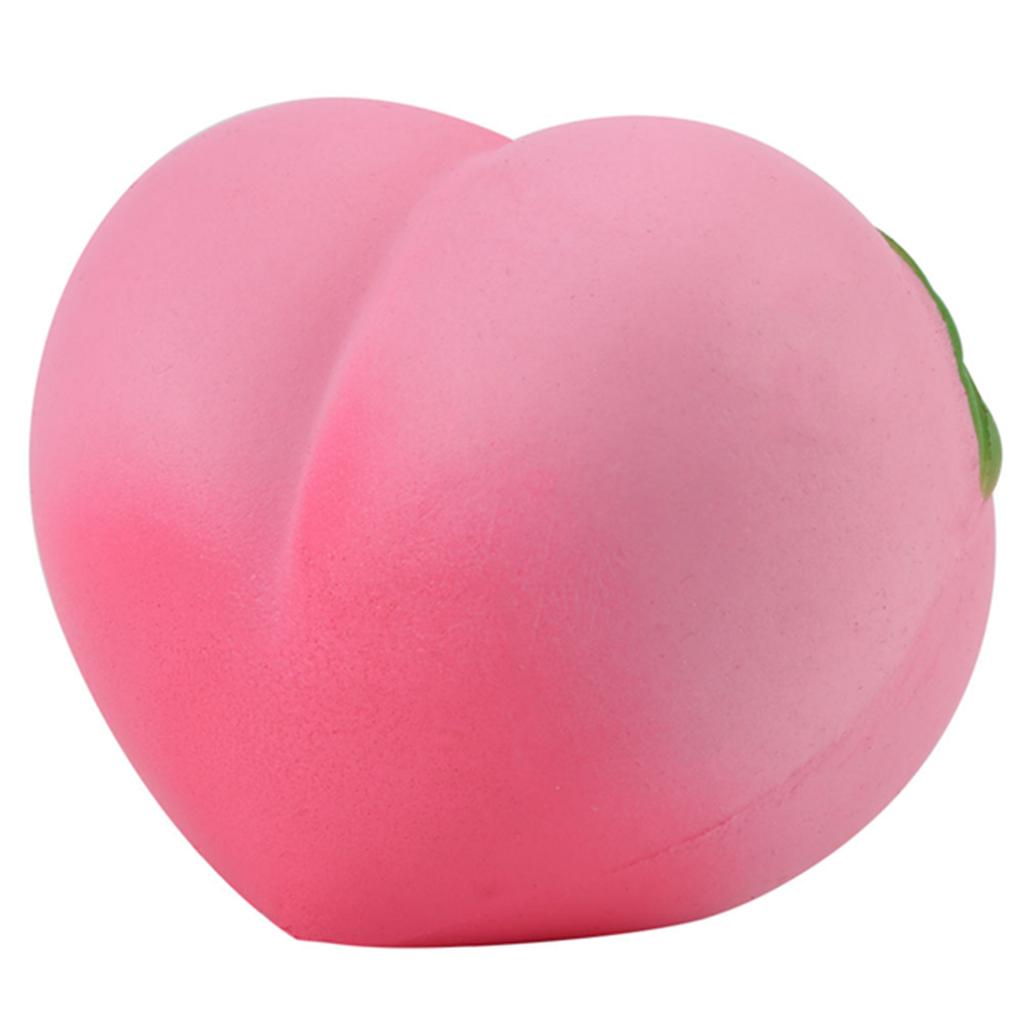 Scented Peach Fruit Squishy Slow Rising Soft Kids Toy Stress Relieve Gift
