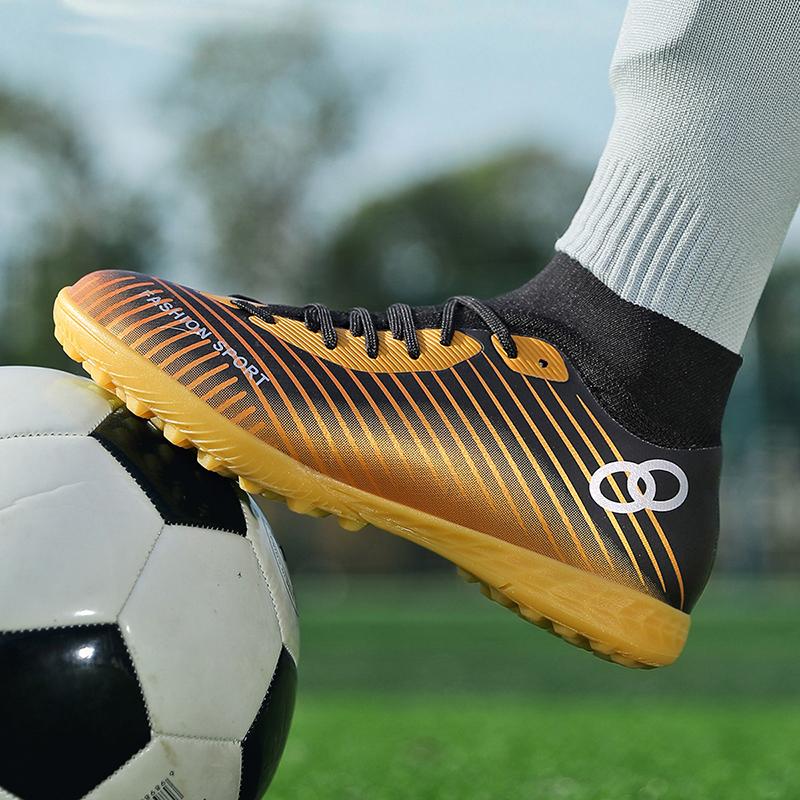 2025 Fashion New Men High-quality Football Boots TF/FG Unisex Soccer Shoes Professional Ultralight Non-Slip Wholesale Drop Shipp