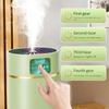 1.1L Humidifier Large Capacity Mist Home Quiet Bedroom Colorful Atmosphere Light Air Moisturizer Portable Desktop USB Charging