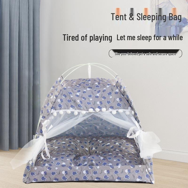 Washable Cat Tent Nest Bed