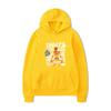 Textual Skeleton Hoodies Print Fashion Sweatshirt Hip Hop Casual Unisex Autumn Winter Fleece Streetwear Tops