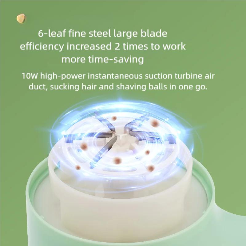 Lint Remover For Clothing Hair Ball Trimmer Fuzz Pellets Clothes Sweater Fabric Shaver with LED Digital Electric Fluff Lint Remo