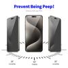 ENKAY HAT PRINCE For iPhone 16 Pro Tempered Glass Film Anti-Spy Privacy Protection Screen Protector