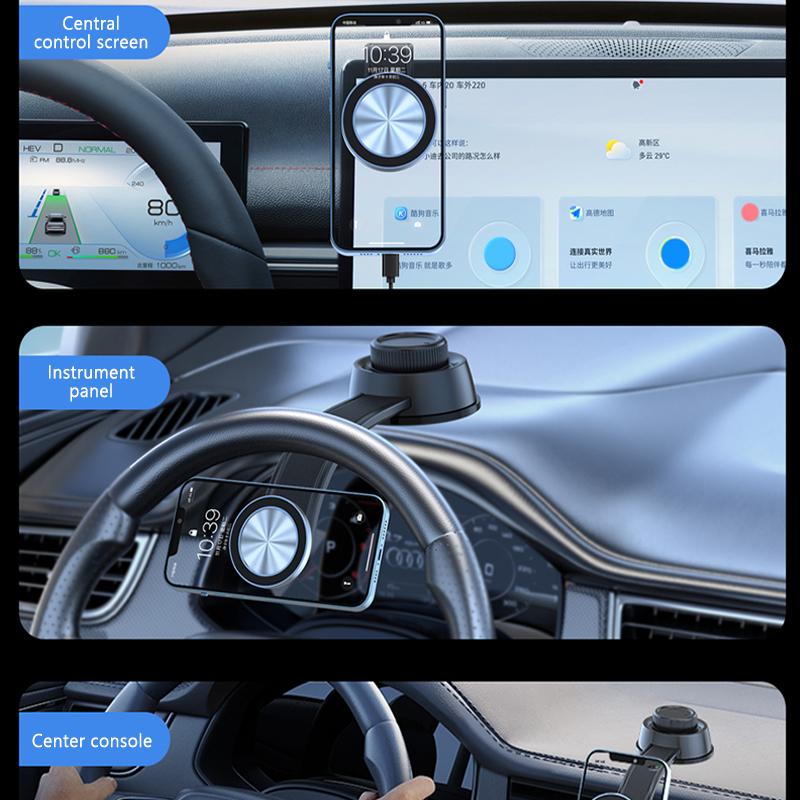 SEAMETAL Magsafe автомобильный магнитный держатель для телефона на приборную панель — фото 4