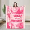 Office Megan Moroney Singer Cloud 9 Album Warm Soft Blanket Office Plush Bedding Throws Graphic Living Room Sofa Bed Cover