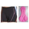 Womens Cycling Shorts With Padded Chamois Road Bike Mountain Riding Breathable Quick-Dry Fabric Season Use