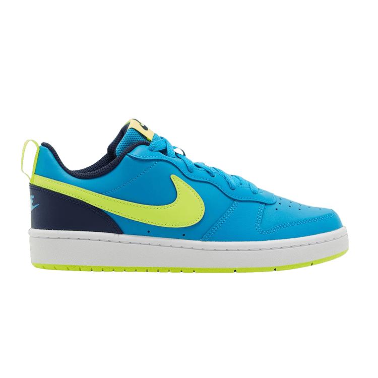 

Детские кроссовки Nike Court Borough Low 2 GS Laser Blue Lemon Venom BQ5448-400