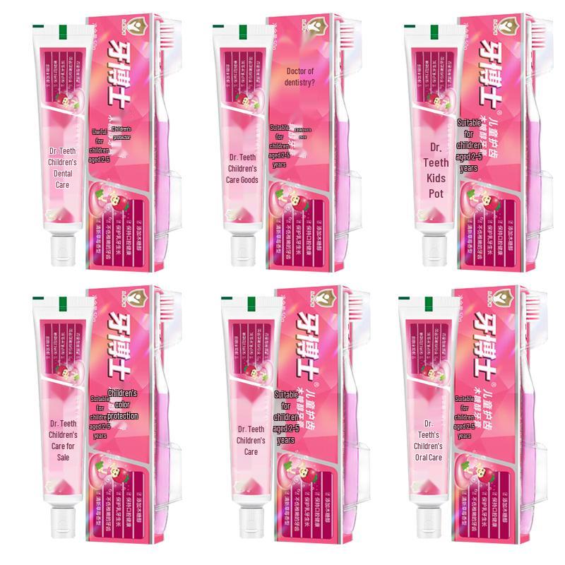 Dr. Ya Children s Anti-Cavity Toothpaste & Brush Set